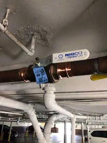 Copper pipe repair and valve work for Backflow Testing in Broken Sound
